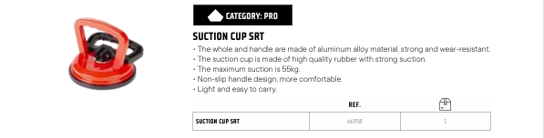 RUBI ตัวดูดกระจก-กระเบื้อง 1 ขา (66958) - Image 5