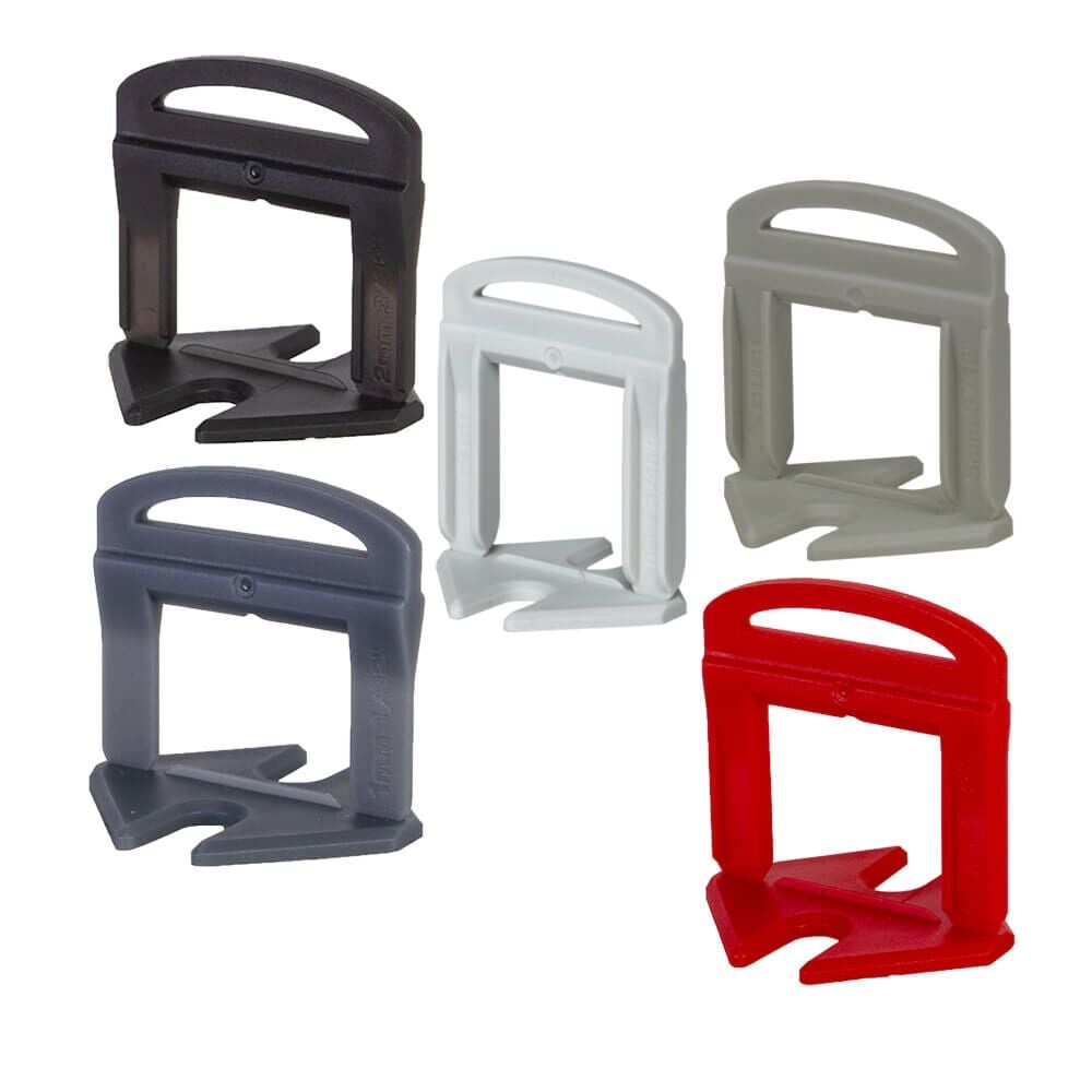 RUBI คลิปปรับระดับกระเบื้อง 2 มม. 1.5 มม. 1มม.100 ชิ้น - Image 3